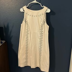 Lilly Pulitzer white shift dress in size 12